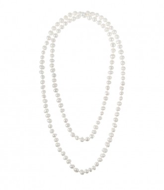 Perlenkette, creme