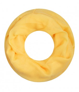 Majea Loop Cary - Loop Schal einfarbig, gelb