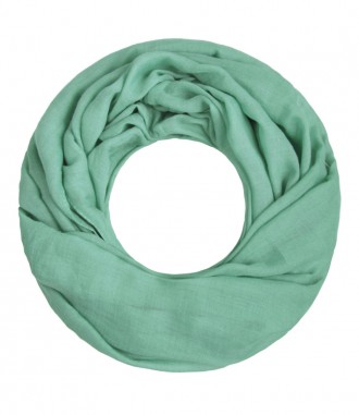 Majea Loop Cary - Loop Schal einfarbig, jade