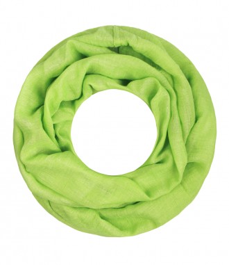 Majea Loop Cary - Loop Schal einfarbig, hellgrün