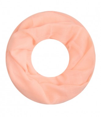 Majea Loop Cary - Loop Schal einfarbig, peach
