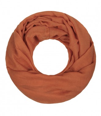 Majea Loop Cary - Loop Schal einfarbig, orange