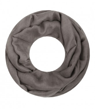 Majea Loop Cary - Loop Schal einfarbig, dark taupe