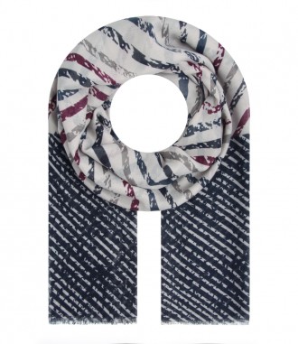 Damen Halstuch, blau