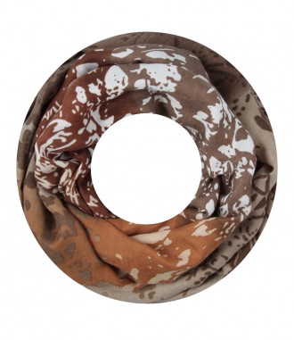 Damen Loop Schal beige