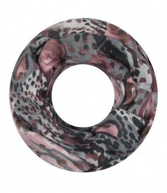 Damen Loop Schal, rosa