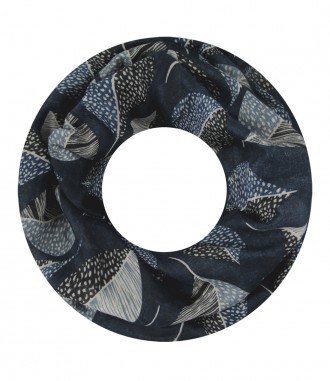 Damen Loop Schal, navy