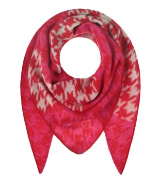 Schal, pink