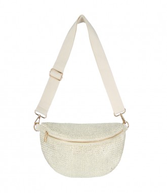Damen Crossbody Bag, silber