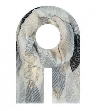 Damen Halstuch, grau