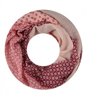 Damen Loop Schal, rosa