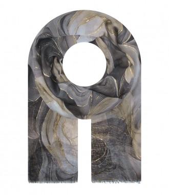 Damen Halstuch, grau