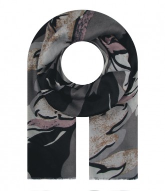 Damen Halstuch, schwarz