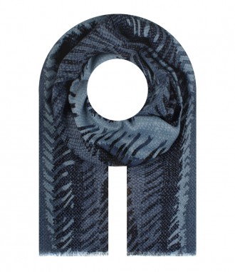 Damen Halstuch, blau