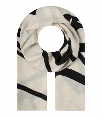 Damen Halstuch, creme