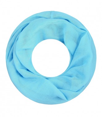 Loop Schal - einfarbig, aqua