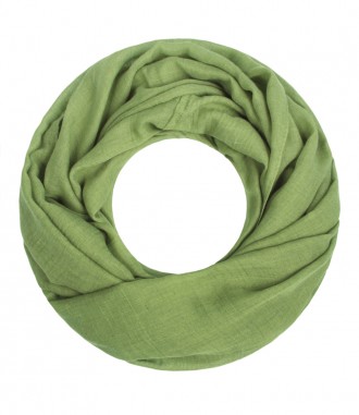 Loop Schal - einfarbig, grün