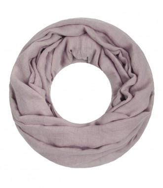 Loop Schal - einfarbig, mauve