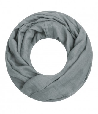 Loop Schal - einfarbig, grau