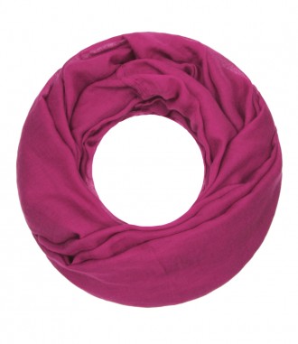 Loop Schal - einfarbig, magenta