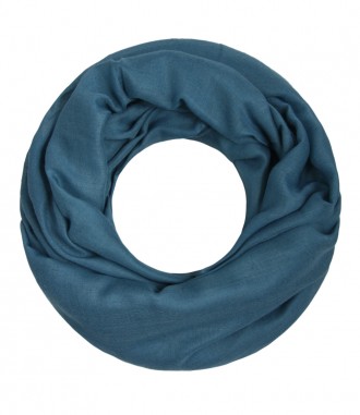 Loop Schal - einfarbig, petrol