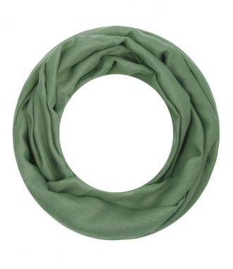 Loop Schal, schmal - einfarbig, khaki