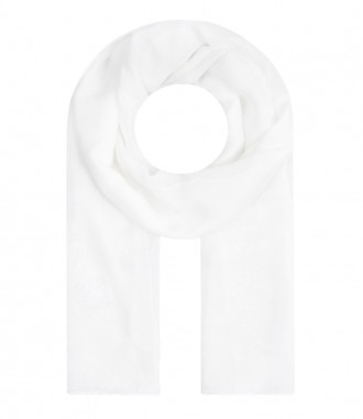 Schal, weiß
