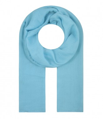 Schal, aqua
