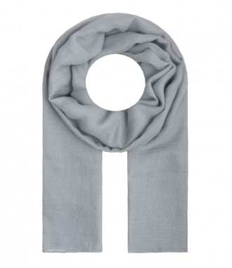 Schal, grau