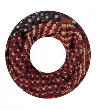 Schal, rot