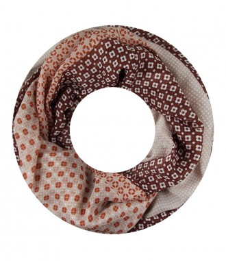 Schal, braun