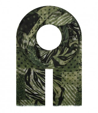 Schal, grün