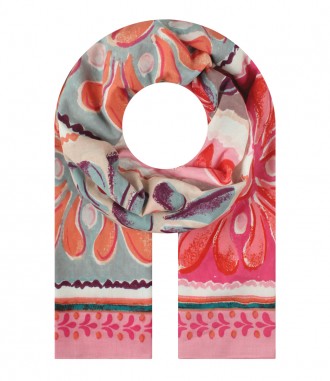 Schal, pink