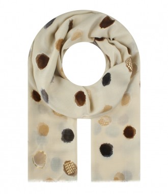 Schal, beige