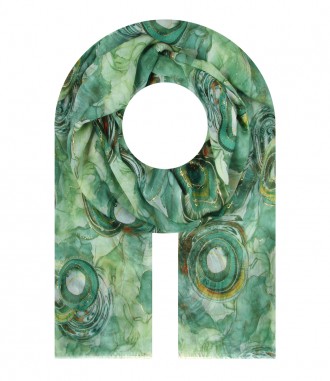 Schal, grün