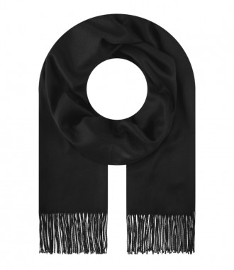 Schal, schwarz