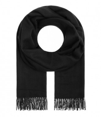 Schal, schwarz