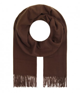 Schal, braun