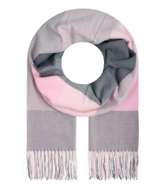 Schal, rosa
