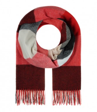 Schal, hellrot