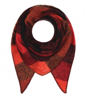 Schal, rot