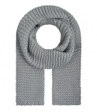 Schal, grau