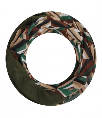 Loop Schal, schmal, grün