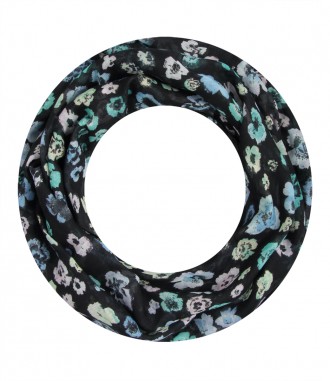 Loop Schal, schmal, schwarz