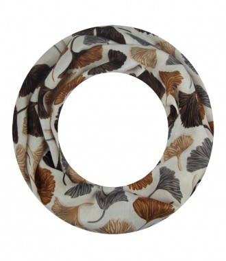 Loop Schal, schmal, beige