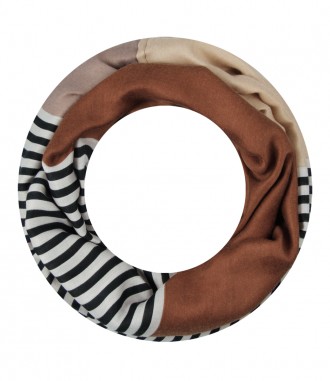 Loop Schal, schmal, camel