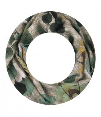 Loop Schal, schmal, grün