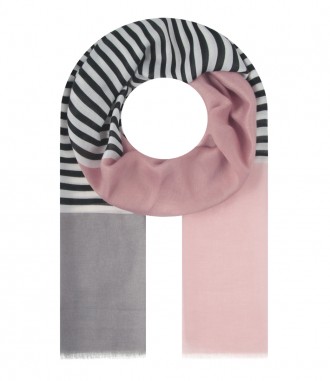 Schal, rosa