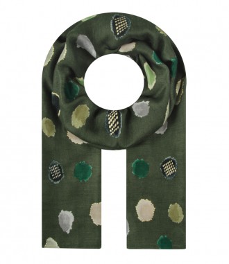 Schal, grün