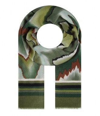 Schal, grün